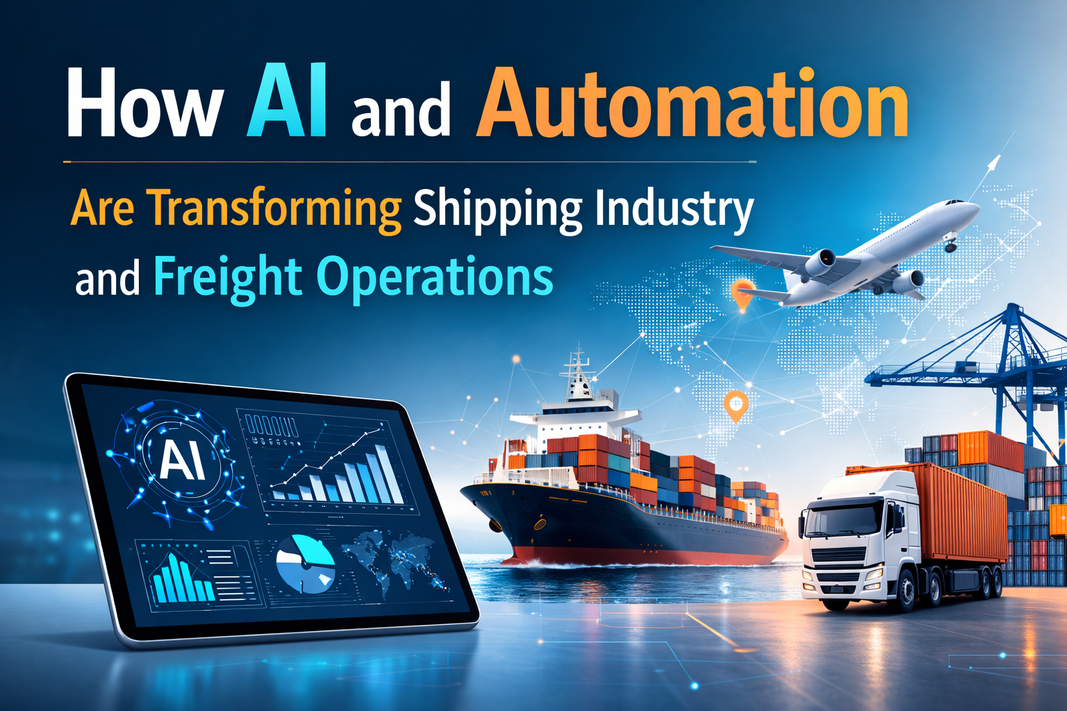 How AI and Automation Are Transforming Shipping Industry and Freight Operations